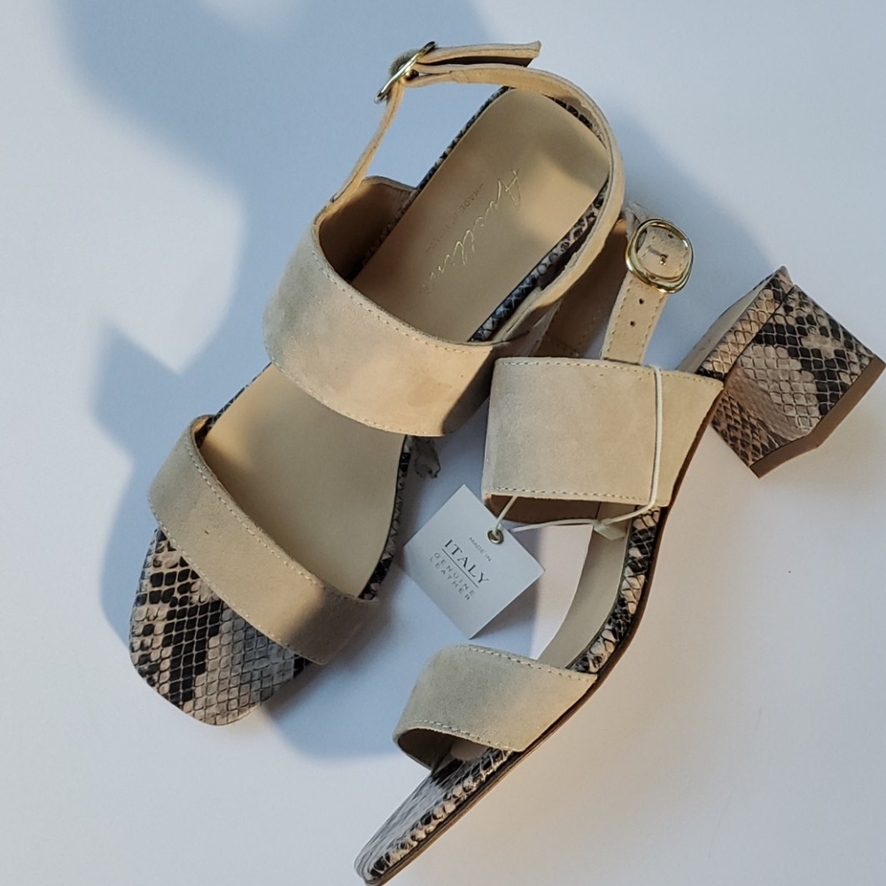 AVELLINI SANDLES | MADE IN ITALY | GENUINE LEATHER